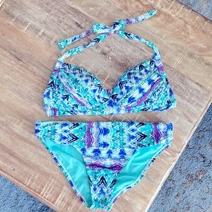 Two piece bathing suit